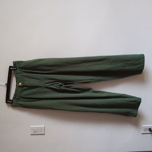 Big Bud Press Heavyweight Trousers in Dark Emerald Green (Sz S)